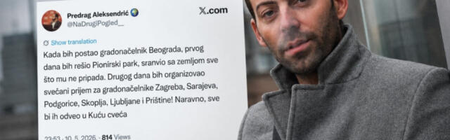 Блокадерски програм: прво рушење Пионирског парка, па Кућа цвећа