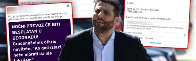 Tviteraši o Šapiću: Ako ga narod još stisne, voziće lično