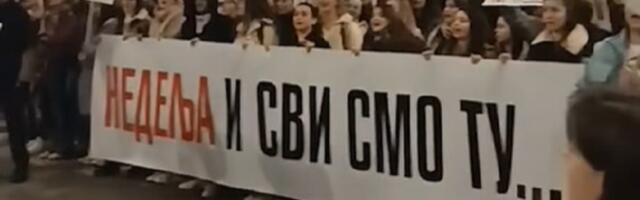 Najveći protest u Nišu, hiljade podržalo studente (VIDEO)