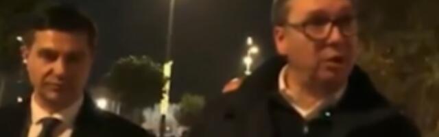 PREDSEDNIK SE VOZIO PREVOZOM, PROŠETAO STROGIM CENTROM Blokadera se nije uplašio ALI SU ONI PONOVO LAGALI