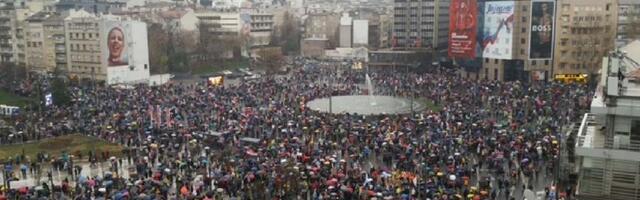Studenti danas organizuju skup na Slaviji, najavljen dolazak aktivista iz više mesta Srbije