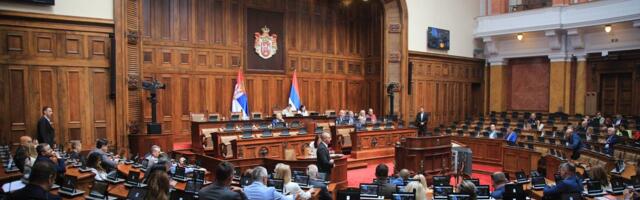 Nastavlja se sednica Skupštine Srbije
