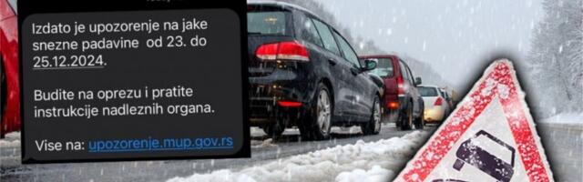 PO PRRVI PUT GRAĐANIMA STIGAO SMS UPOZORENJA! Sprema se VELIKA NEPOGODA - evo šta piše u poruci! (FOTO)