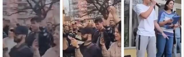 BUDI SE SLOBODARSKI NOVI SAD Đaci i roditelji ustali protiv okupacije blokadera (VIDEO)