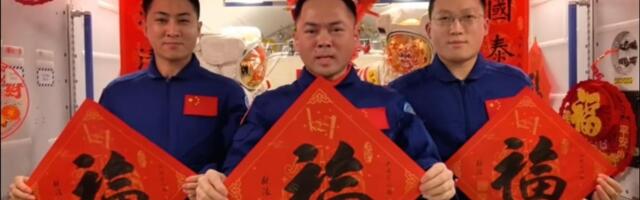 Kineski astronauti ukrasili svemirsku stanicu uoči dočeka kineske Nove godine