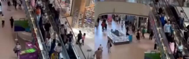 DRAMA Evakuisan tržni centar u Beogradu (VIDEO)