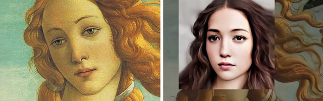 Oživele devojke sa poznatih slika