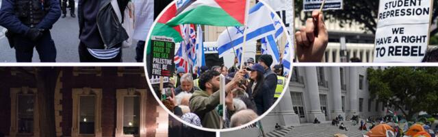 KRVAVI NEREDI U AMERICI  Protesti protiv rata u Gazi uzimaju maha! (FOTO)