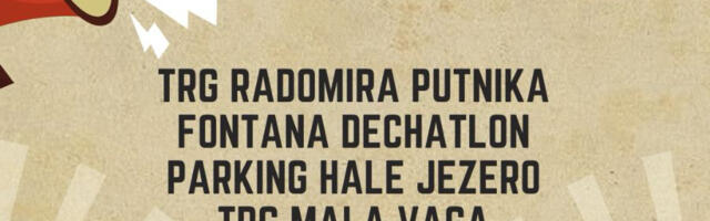 Večeras u Kragujevcu protest na pet lokacije
