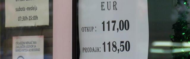 NBS ukinula proviziju menjačnicama, neće biti prodajnog kursa od 120 dinara za evro