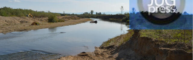 Uhapšen zbog vađenja peska i šljunka iz Južne Morave