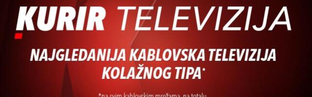 NA PRAGU 2026. GODINE KAO NAJGLEDANIJA KABLOVSKA TELEVIZIJA KOLAŽNOG TIPA – KURIR TELEVIZIJA