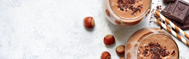 Smoothie sa čokoladom i pečenim lešnicima