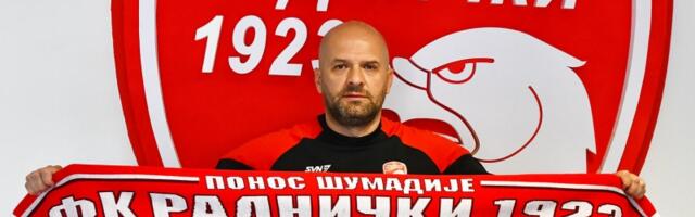 Slavko Matić NOVI TRENER FK Radnički 1923