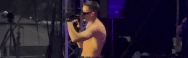 SKINUO SE GAZDA PAJA! Reper pokazao ISKLESANE MIŠIĆE, devojke u prvim redovima PALE U TRANS! (VIDEO)