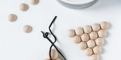 Jednostavne DIY dekoracije od drvenih perli za svaki dom