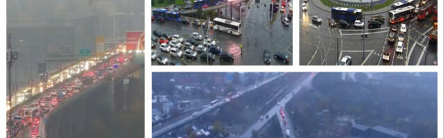 OPŠTI KOLAPS U BEOGRADU Magla paralisala glavni grad, ovde ni igla ne može da padne (FOTO)