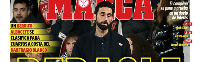 Beli brodolom i totalni debakl: Surova naslovnica Marke na blamažu Reala /FOTO/