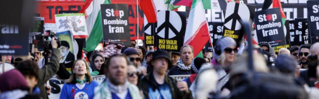 Масовни марш у Лондону: Захтев за прекид удара на Иран