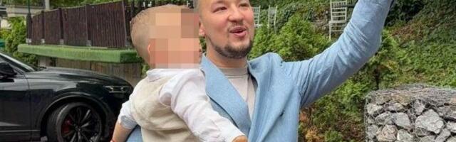 Uroš Živković slavi prvi rođendan sina: Mali Lazar u odelu, sve spremno za gala žurku (VIDEO)