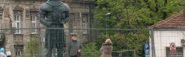 Postavljen spomenik despotu Stefanu u Beogradu