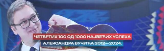 Pogledajte: Četvrtih 100 od 1000 najvećih uspeha Aleksandra Vučića u periodu od 2012. do 2024. godine (VIDEO)