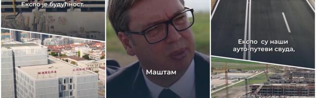 "DRUGO LICE SRBIJE, KVANTNI SKOK ZA NAŠU ZEMLJU" Vučić objavio snimak sa gradilišta Ekspa: To je moj san, veliki uspeh! (VIDEO)