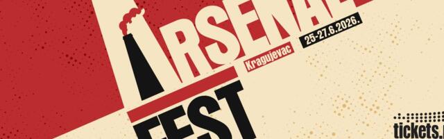 Arsenal Fest 25, 26. i 27. juna, počela prodaja karata
