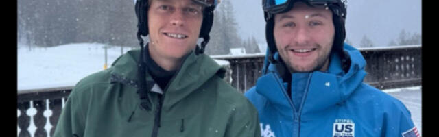 Италијан заменио рекет скијама