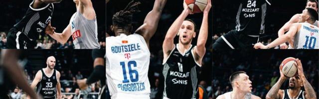 BUDUĆNOST - PARTIZAN: Crno-beli preko Morače merače prvo mesto