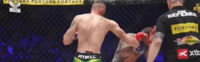 Hrvat debitovao u profi vodama brutalnim nokautom! Luka Vrtačić za 45 sekundi prebio Poljaka na KSW 117