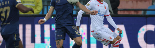 Crvena zvezda bez Stankovića i skoro celog tima preživela prečku Radnika u Surdulici (Foto)