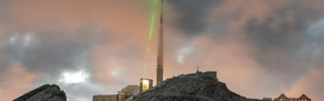 Istraživači koriste 'super laser' kako bi kontrolisali munje na Alpima