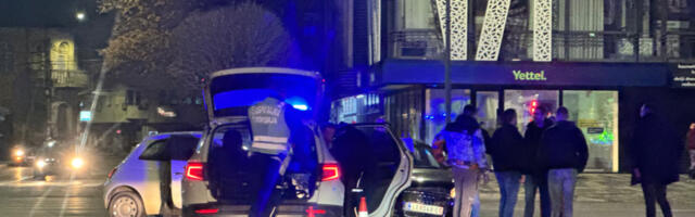 U sinoćnom sudaru lakše povređen policijski inspektor iz Leskovca