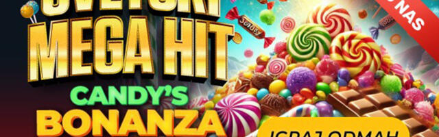 SLATKA REVOLUCIJA SAMO U MERIDIANU: ISPROBAJ SVETSKI MEGA HIT – CANDY’S BONANZA!