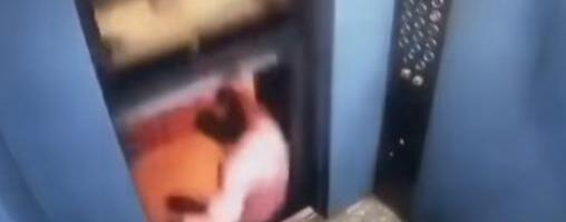 Za dlaku izbegao smrt u liftu: Hteo da izađe, pa jedva ostao živ, nadzorna kamera sve snimila (VIDEO)