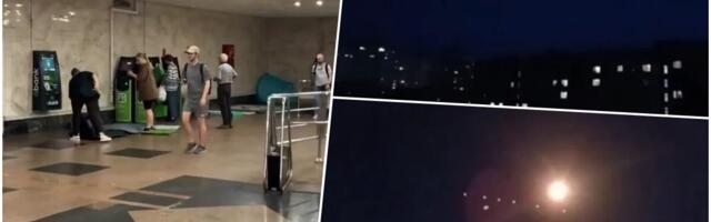 U TOKU JE NOĆNI NAPAD NA KIJEV! Odjeknule eksplozije, Rusi napadaju "iz svih pravaca" dronovima: Aktivirana PVO, narod potražio spas u metrou (FOTO/VIDEO)