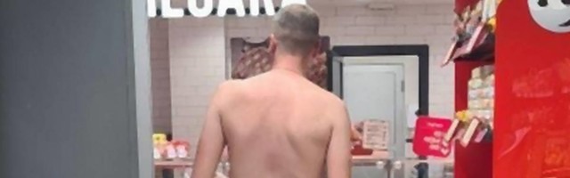 Beograđanin koji u gaćama šeta marketom je viral dana