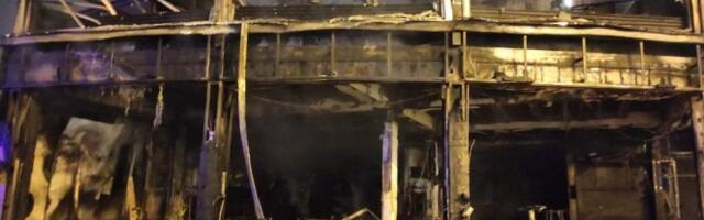 RESTORAN POTPUNO SPALJEN, OSTALA SAMO KONSTRUKCIJA! Pogledajte kako izgleda objekat u kojem je eksplodirala plinska boca na Novom Beogradu!