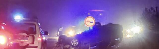 Sleteo sa puta i prevrnuo se na krov: Teška saobraćajna nezgoda u Smiljanskim zakosima kod Zlatibora (VIDEO)