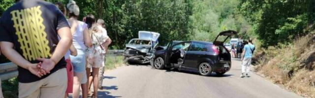 Žena i dete povređeni u udesu, prebačeni u UKC Niš