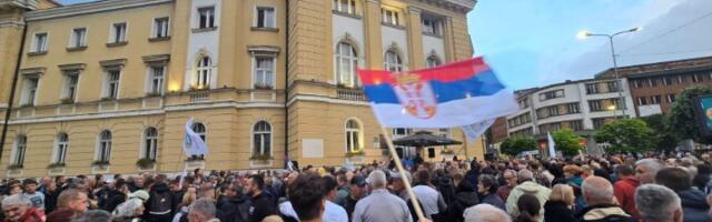 UŽICE NE STAJE Nepregledna kolona na protestu (VIDEO)