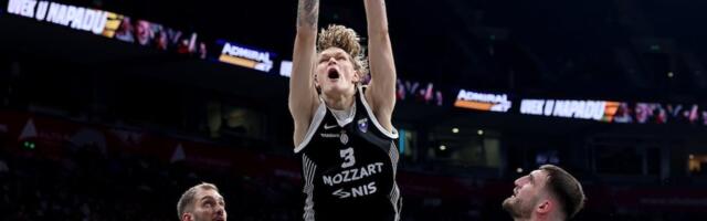 Kockanje na startu: Partizan ispustio 18 poena prednosti, ali savladao Krku