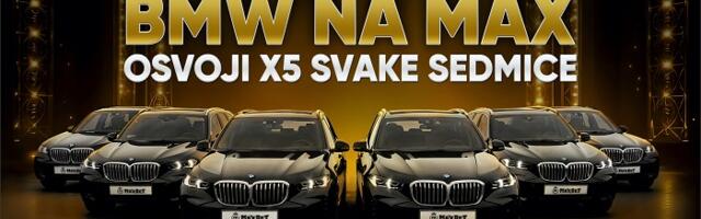 Najveća do sada MaxBet nagradna igra “BMW NA MAX”