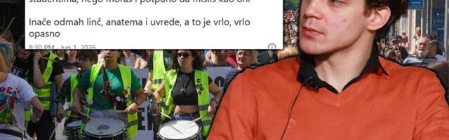 NOVA FAZA BLOKADERSKOG RATA - PAVLE CICVARIĆ UDARIO NA STUDENTE POLITHNIKE! Sve počelo od Marije Vasić i oljuvanja SPC u Utisku nedelje (FOTO/VIDEO)
