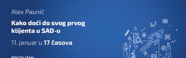 Serijal biznis događaja o američkoj poslovnoj kulturi sa Aleksom Paunićem: Kako doći do svog prvog klijenta u SAD-u?