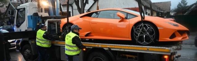 Oduzet Lamborghini nasilniku u saobraćaju