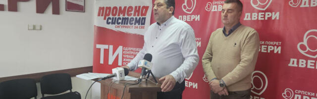 Dveri sigurne da opozicija dobija izbore u Čačku, pozivaju na mobilizaciju