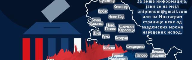 Akademski plenum: Svaki potpis znači korak ka ispunjenju studentskih zahteva i izlazak iz političke krize