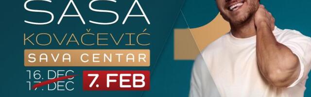 DVA RASPRODATA KONCERTA NISU BILA DOVOLJNA: Saša Kovačević zakazao i treći susret u Sava Centru! (FOTO)